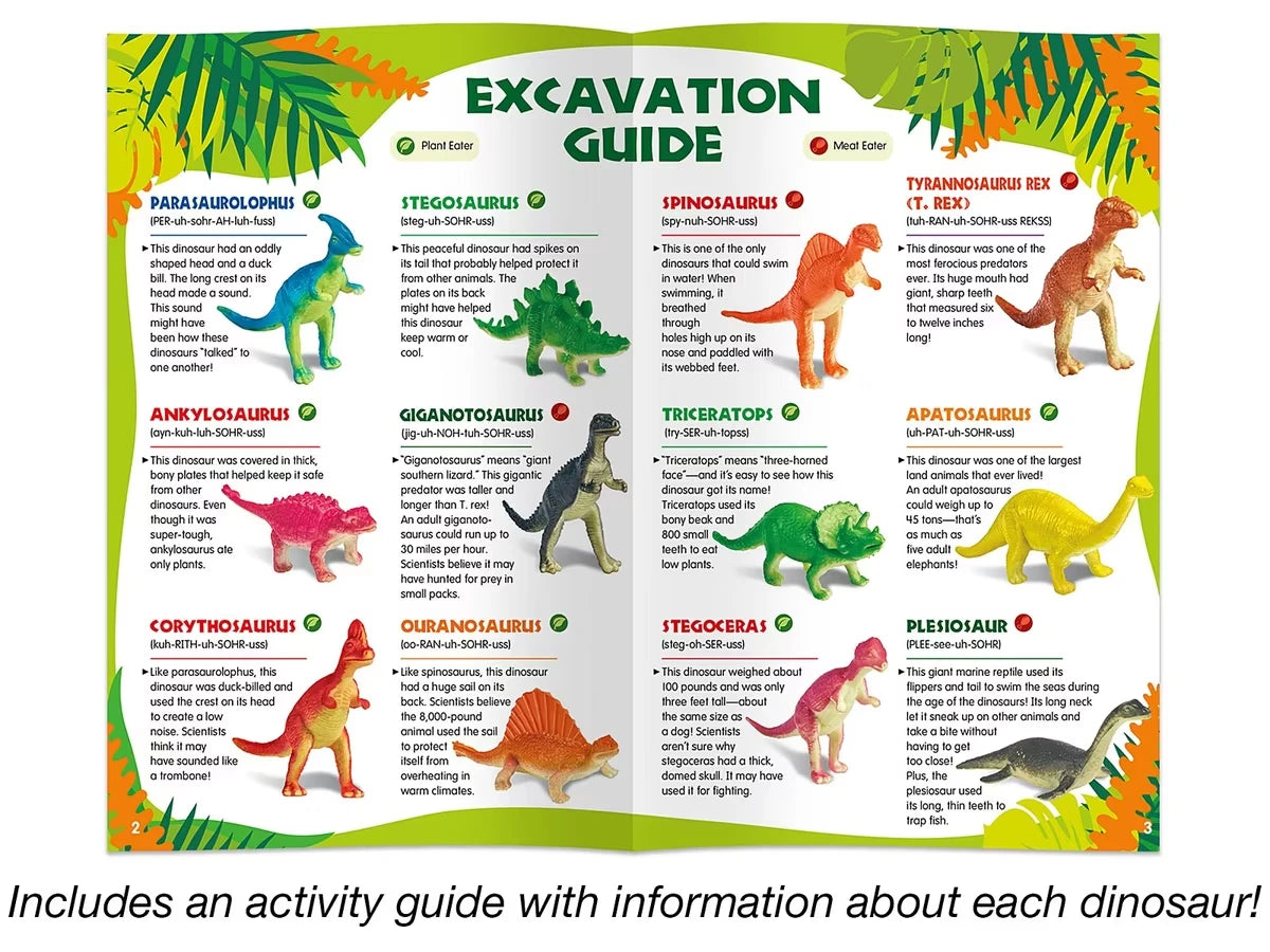 Dig & Discover Dinosaur Eggs - US 5358