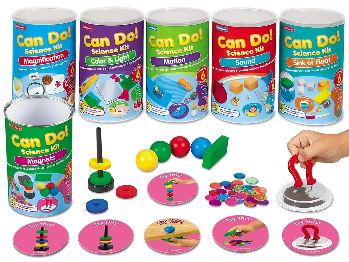 Can Do! Science Discovery Kits - Complete Set - US 5958