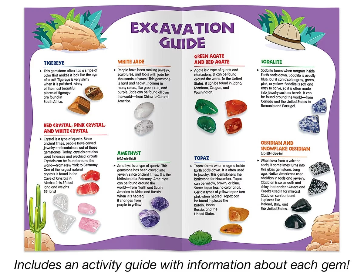 Dig & Discover Gemstones - US 6727