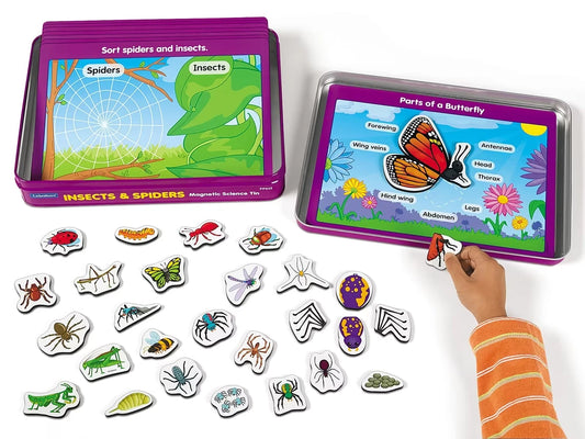 Insects & Spiders Magnetic Activity Tin - US 4848