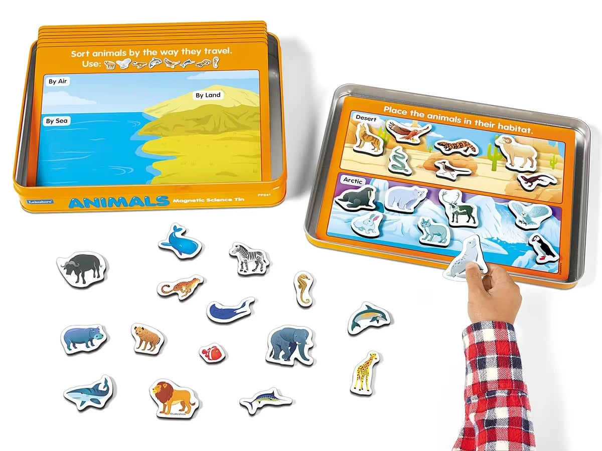 Animals Magnetic Activity Tin - US 6349