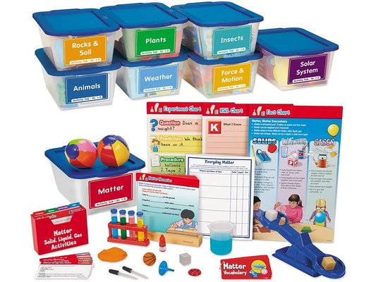 Learning Science Activity Tubs - Gr. 1-3 - Complete Set - US 7724