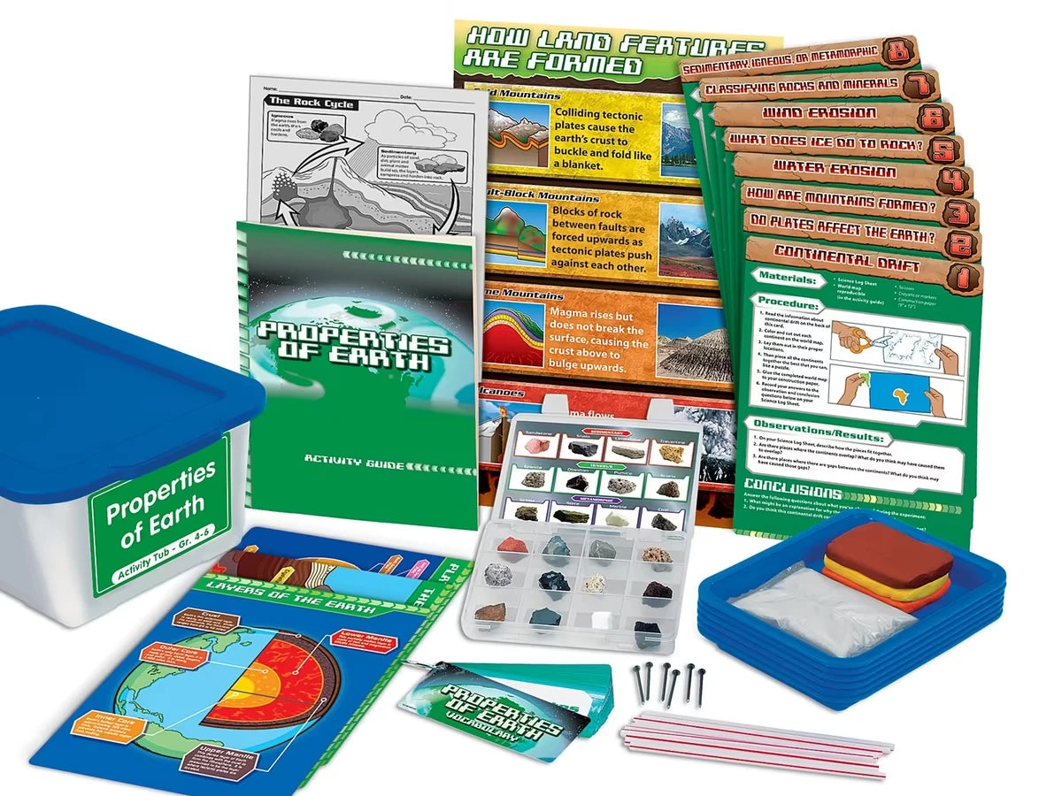 Properties of Earth Activity Tub - Gr. 4-6 - US 2185
