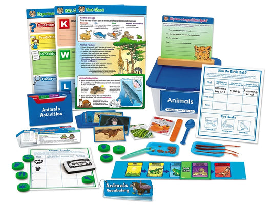 Animals Activity Tub - Gr. 1-3 - US 9171