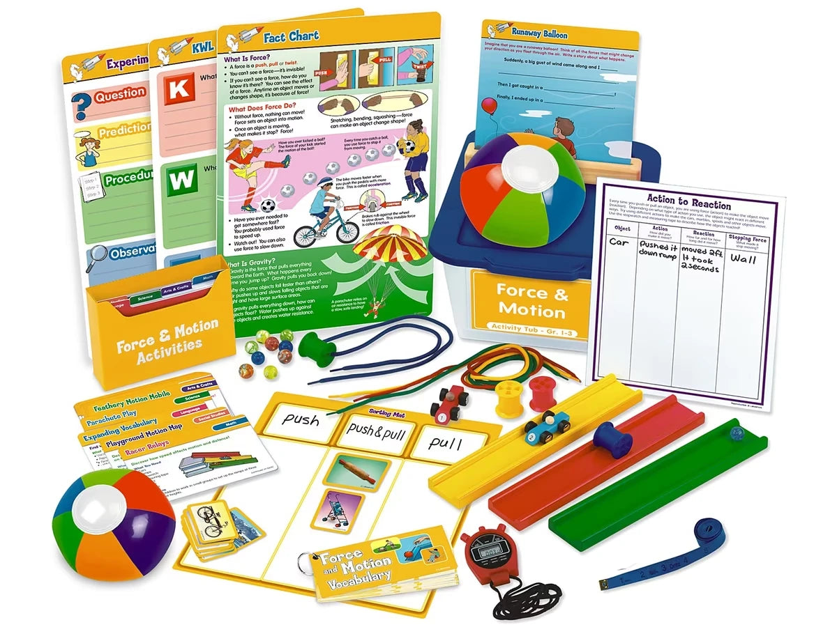 Force & Motion Activity Tub - Gr. 1-3 - US 8264