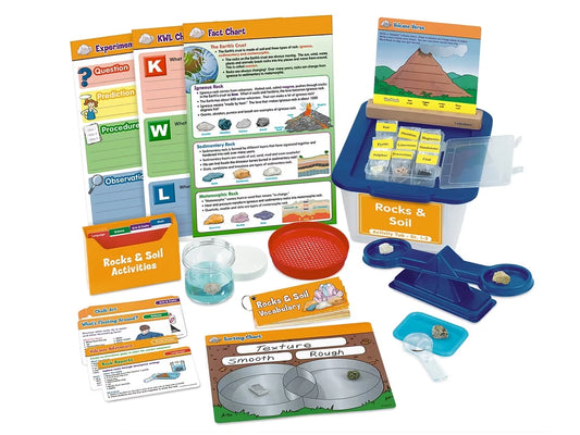 Rocks & Soil Activity Tub - Gr. 1-3 - US 4002