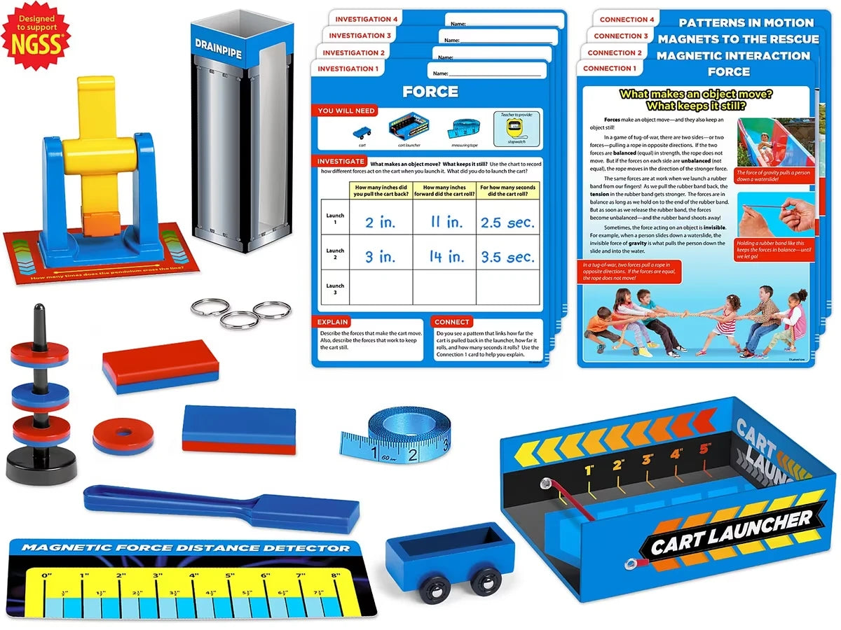 Meet the Standards Force & Motion Kit - Gr. 3 - US 1136