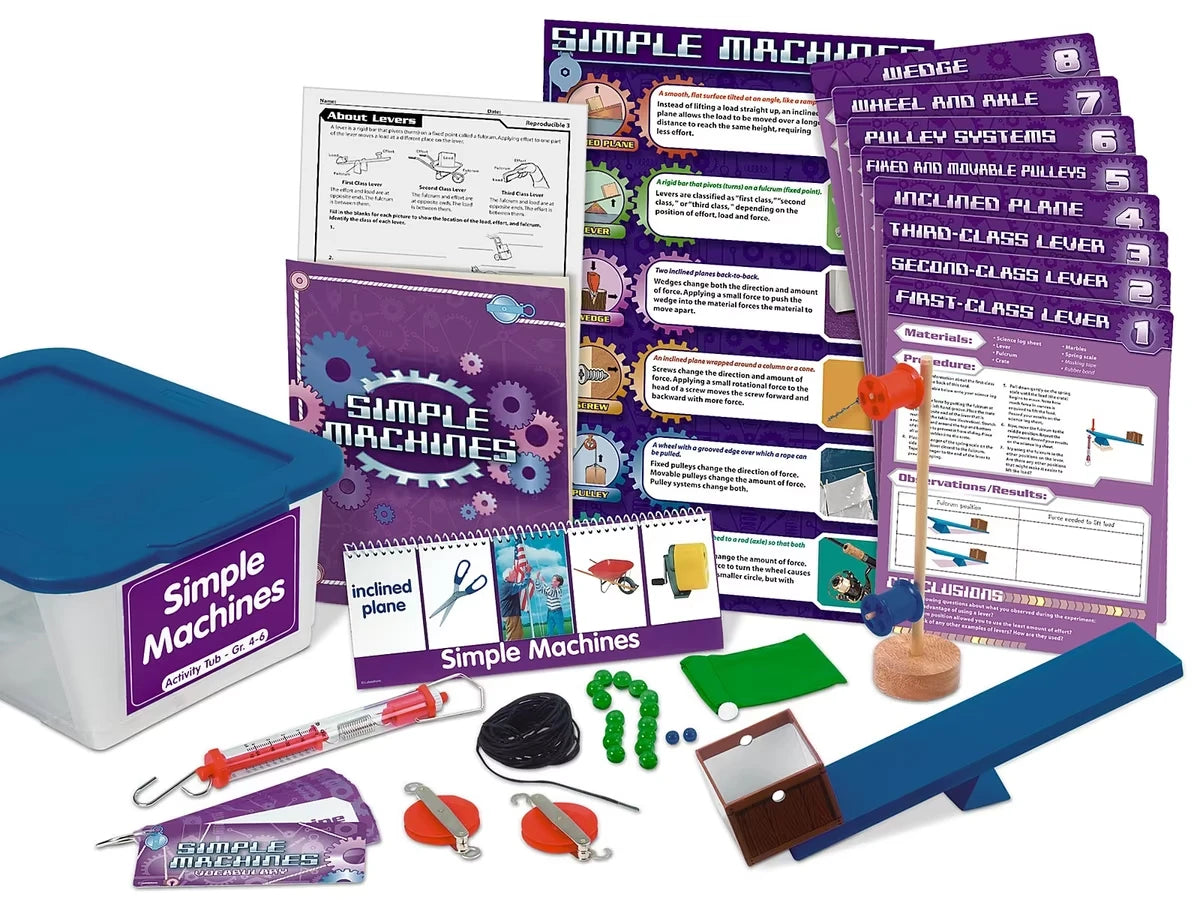 Simple Machines Activity Tub - Gr. 4-6 - US 5126