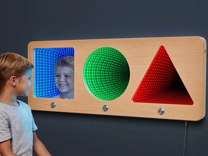 Color-Changing Infinity Mirror - US 5044