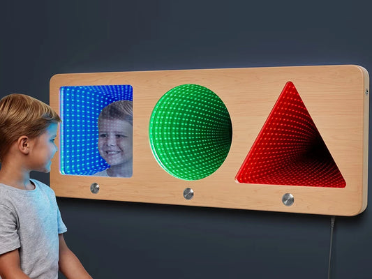 Color-Changing Infinity Mirror - US 5044