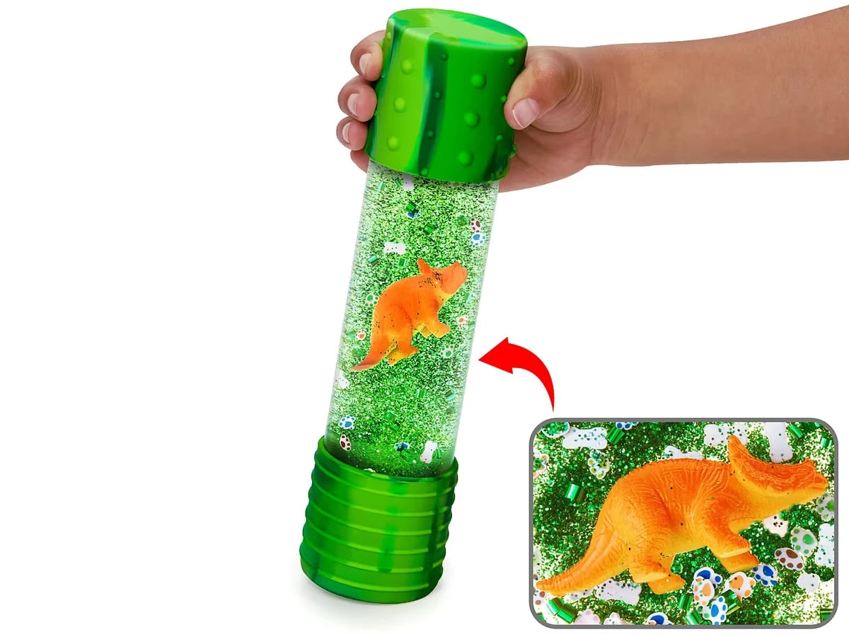 Create & Shake Sensory Tube - Dinosaur - US 5773