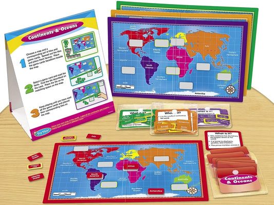 Continents & Oceans Instant Learning Center - US 7050