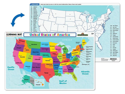 United States Learning Mat - US 5104