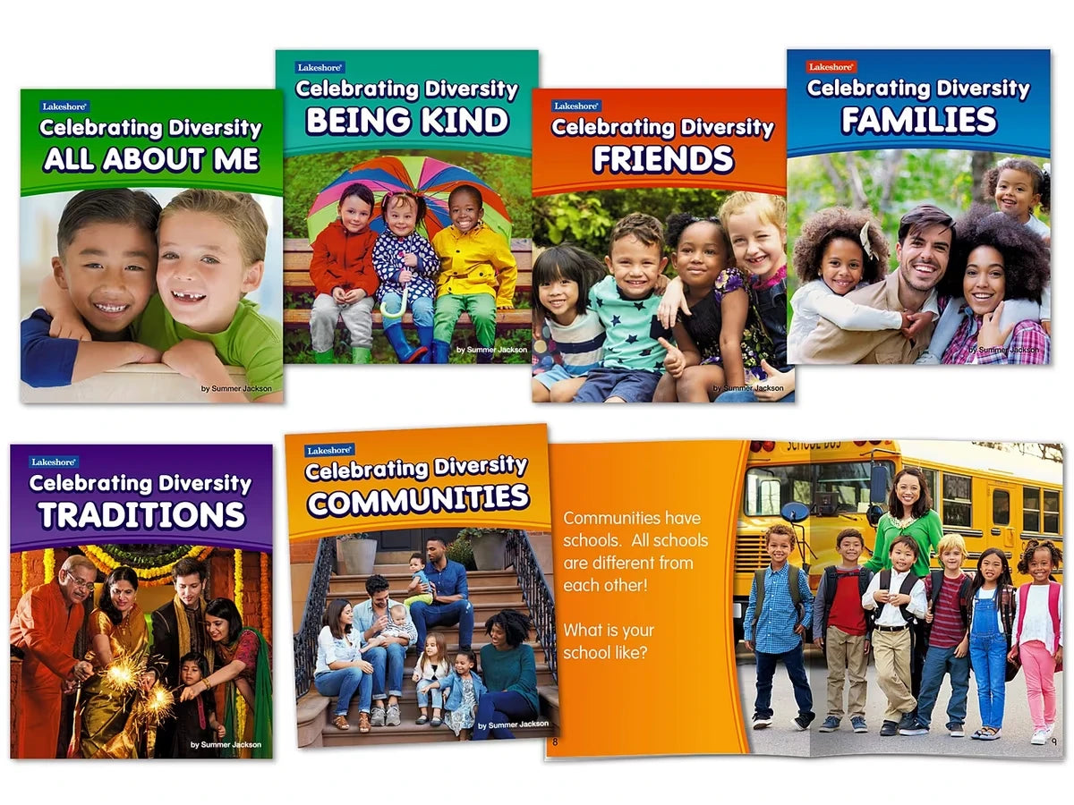 Celebrating Diversity Book Set at Lakeshore Learning - US 5095