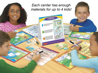 Social Studies Instant Learning Centers - Complete Set - US 9717