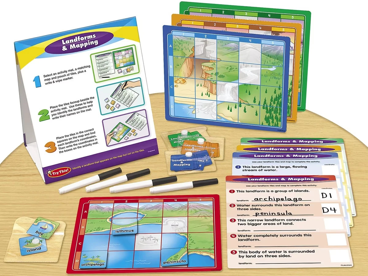 Landforms & Mapping Instant Learning Center - US 9759