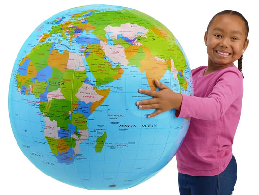 Giant Inflatable Classroom Globe - US 5050
