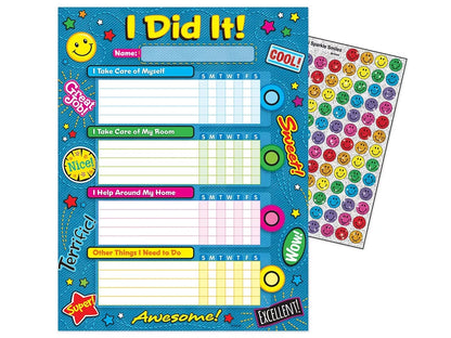 I Did It! Chore Charts - Set of 25 - US 4428