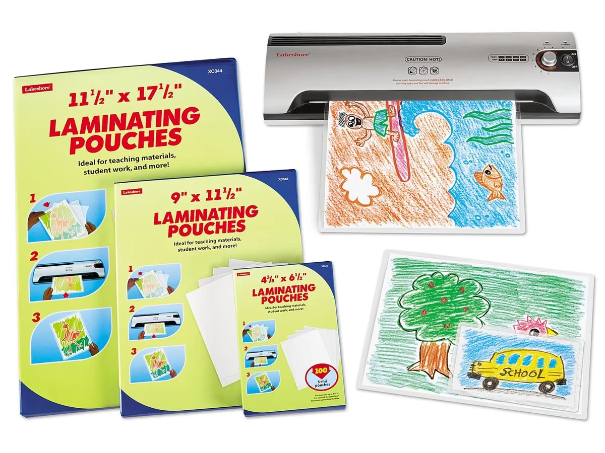 Classroom Laminating Pouches - Set of 100 - US 4125