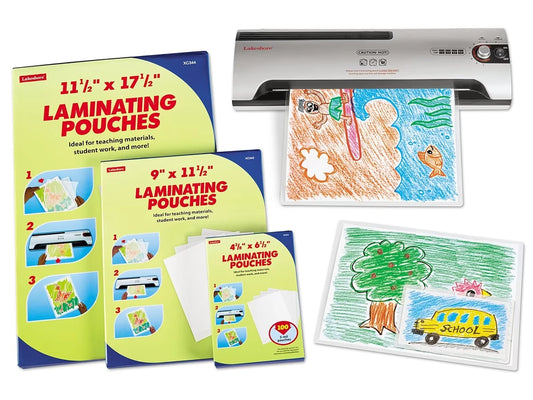 Classroom Laminating Pouches - Set of 100 - US 4125