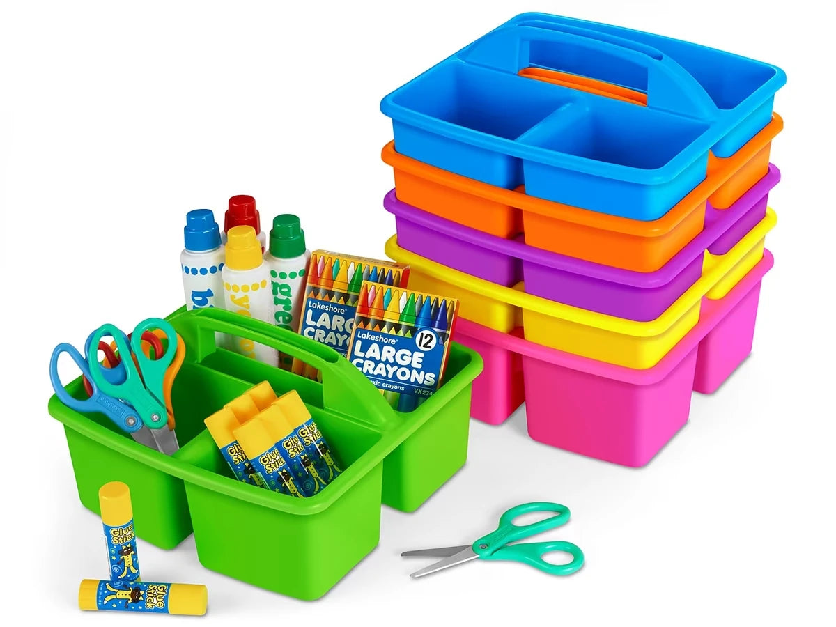 Neon Classroom Supply Caddies - US 3632