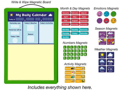 All About Today! Magnetic Calendar - US 4121