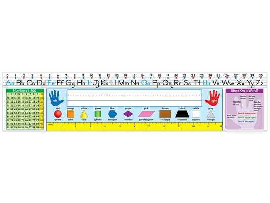 Traditional Manuscript Self-Adhesive Reference Nameplates - Gr. 1-3 - US 2712