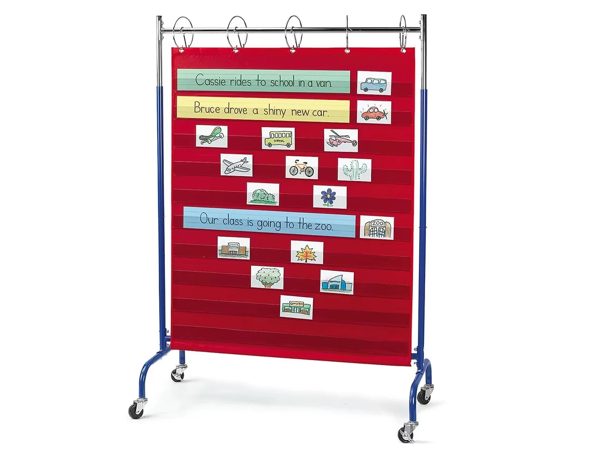 Adjustable Pocket Chart Stand - US 9226