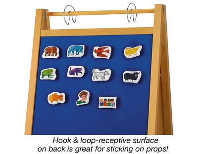 Hardwood Mobile Teaching Easel - US 3316