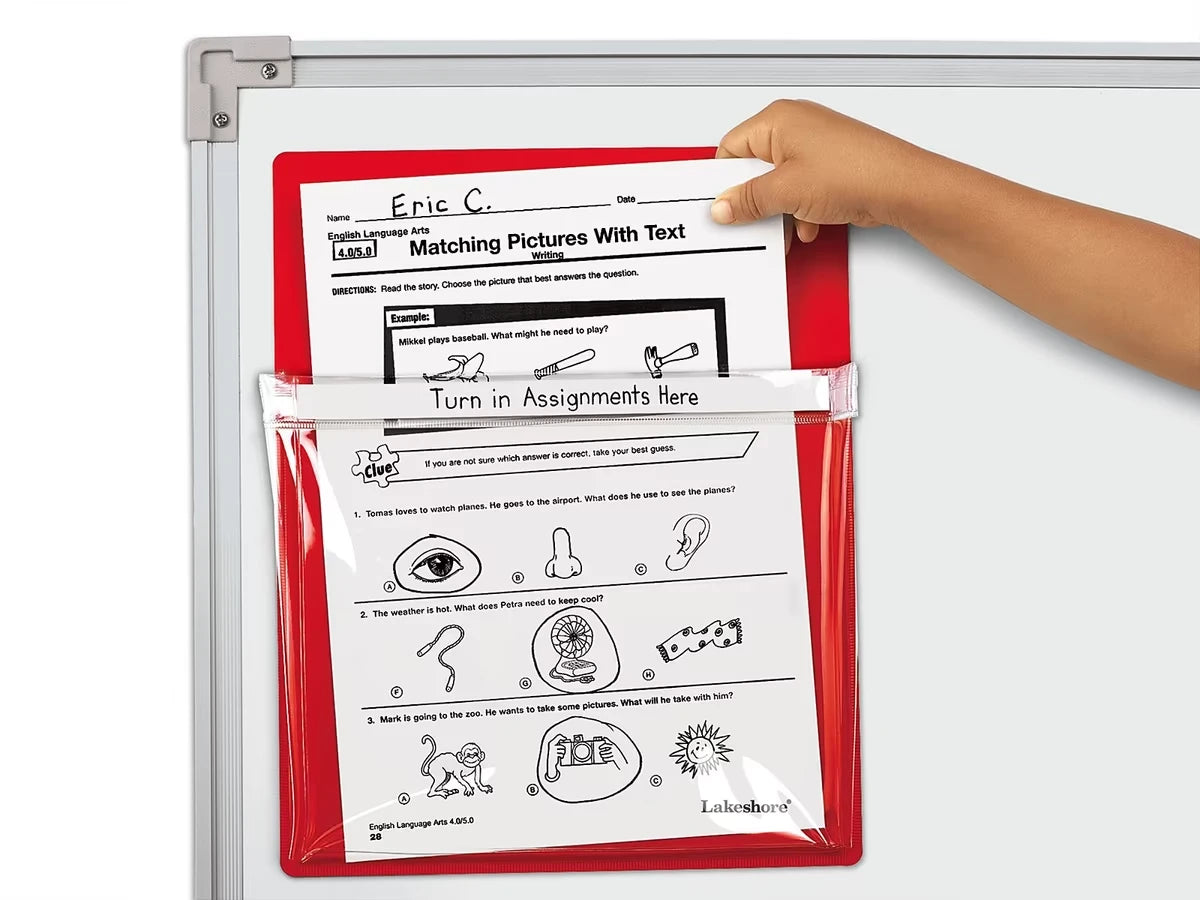 Magnetic Paper Pockets - Set of 4 - US 1372