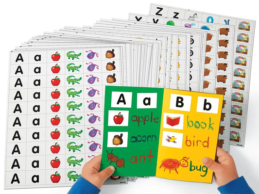 Alphabet Picture Stickers - US 5555