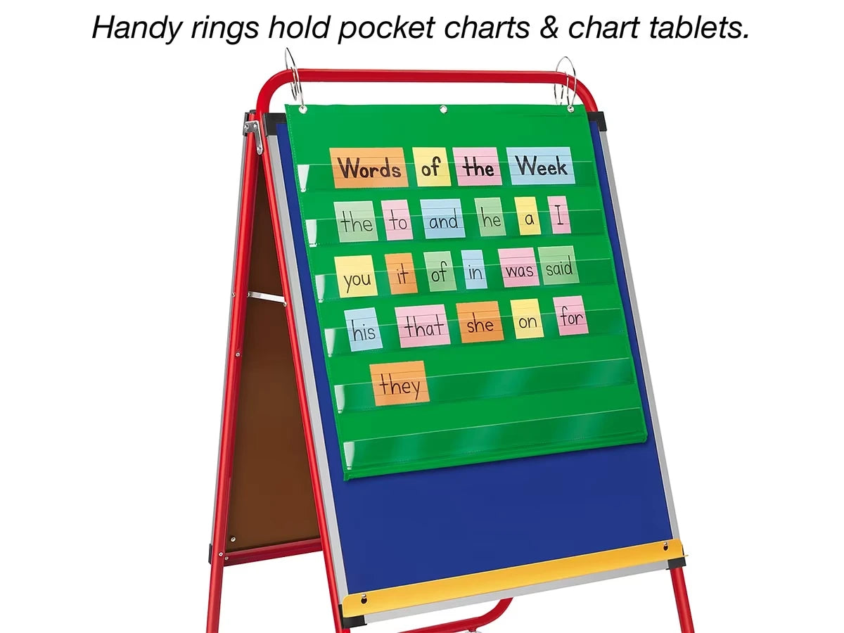 All-Purpose Teaching Easel with Locking Casters - US 9832