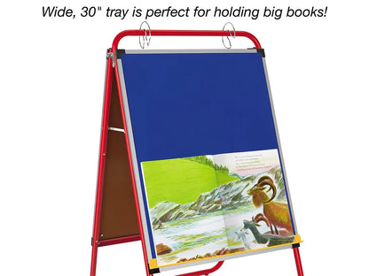 All-Purpose Teaching Easel with Locking Casters - US 9832