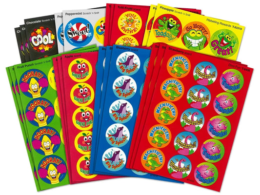 Scented Motivational Stickers - Variety Packs - US 1150