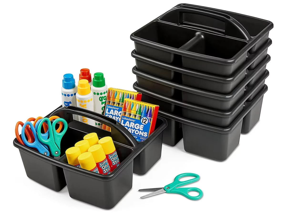 Black Classroom Supply Caddies - US 4049