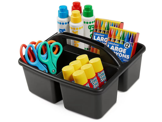 Black Classroom Supply Caddies - US 4049