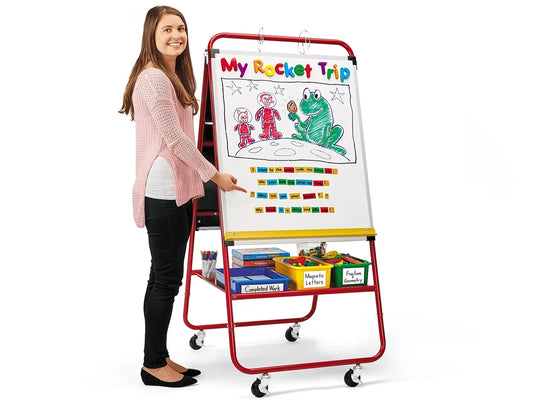 All-Purpose Mobile Teaching Easel - Elementary - US 4795