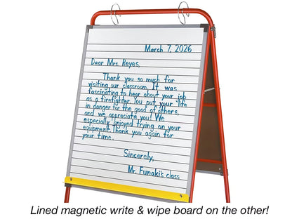 All-Purpose Mobile Teaching Easel - Elementary - US 4795