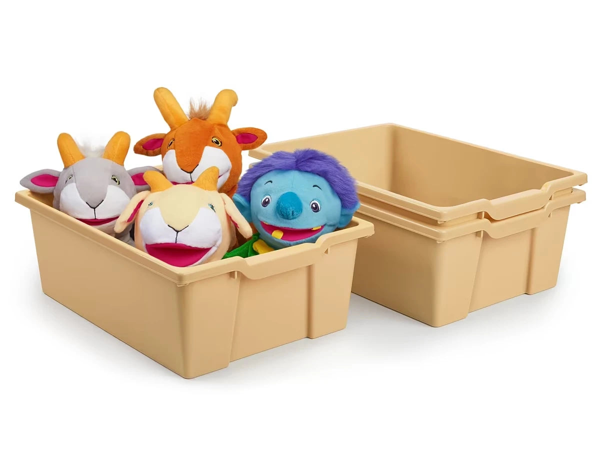 Natural Color Big Bins - Set of 3 - US 6955
