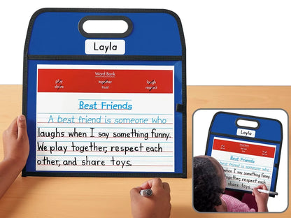 Reusable Write & Wipe Travel Pocket Board - US 4286