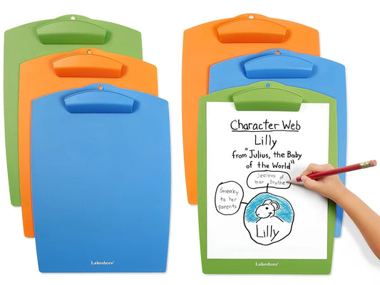 Classroom Clipboards - Set of 6 - US 7557
