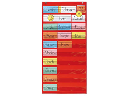 Space-Saver Pocket Chart - US 8154