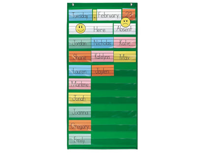 Space-Saver Pocket Chart - US 8154