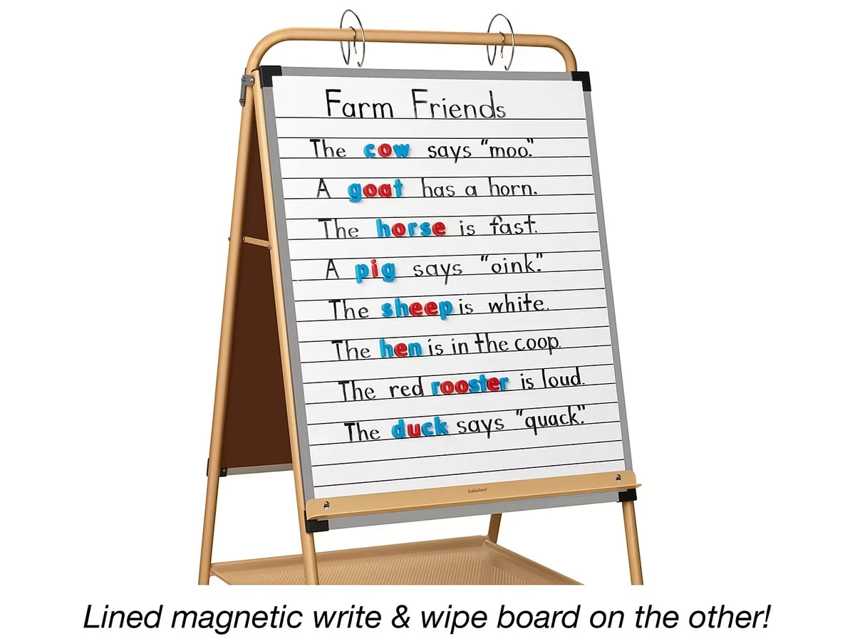 Heavy-Duty Mobile Teaching Easel - US 7659