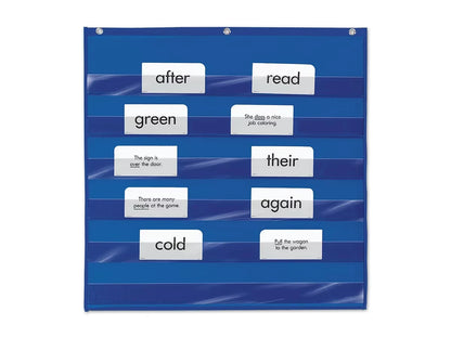 Heavy-Duty Small Pocket Chart - US 8660