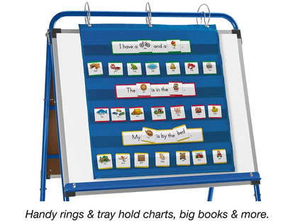 All-Purpose Extra-Wide Mobile Teaching Easel - US 6066