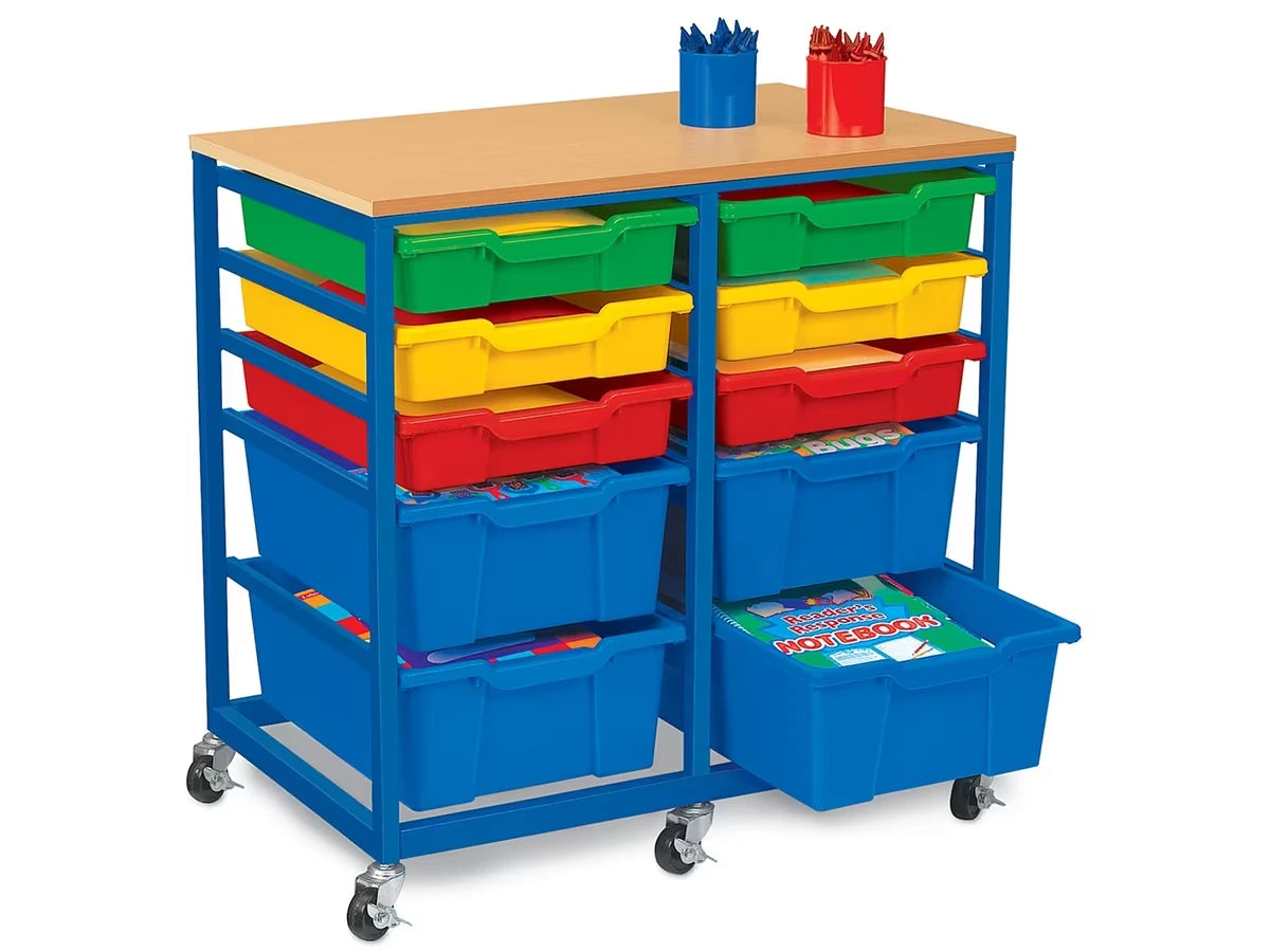Mobile 10-Bin Storage Center - US 4474
