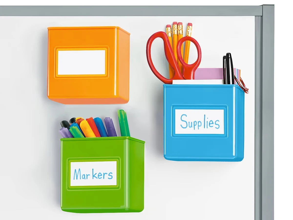 Flex-Space Magnetic Storage Boxes - Set of 3 - US 9348