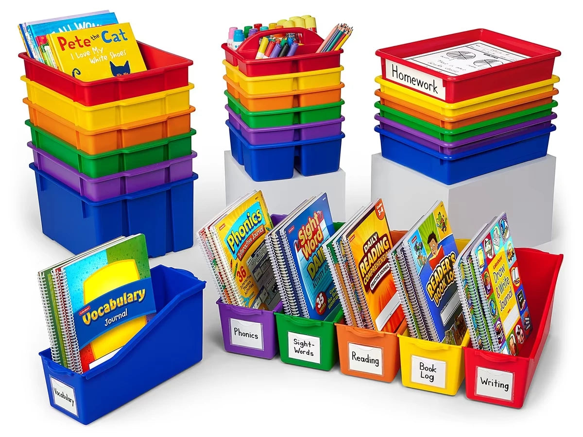 Classic Classroom Storage Bin Bundle - US 9143