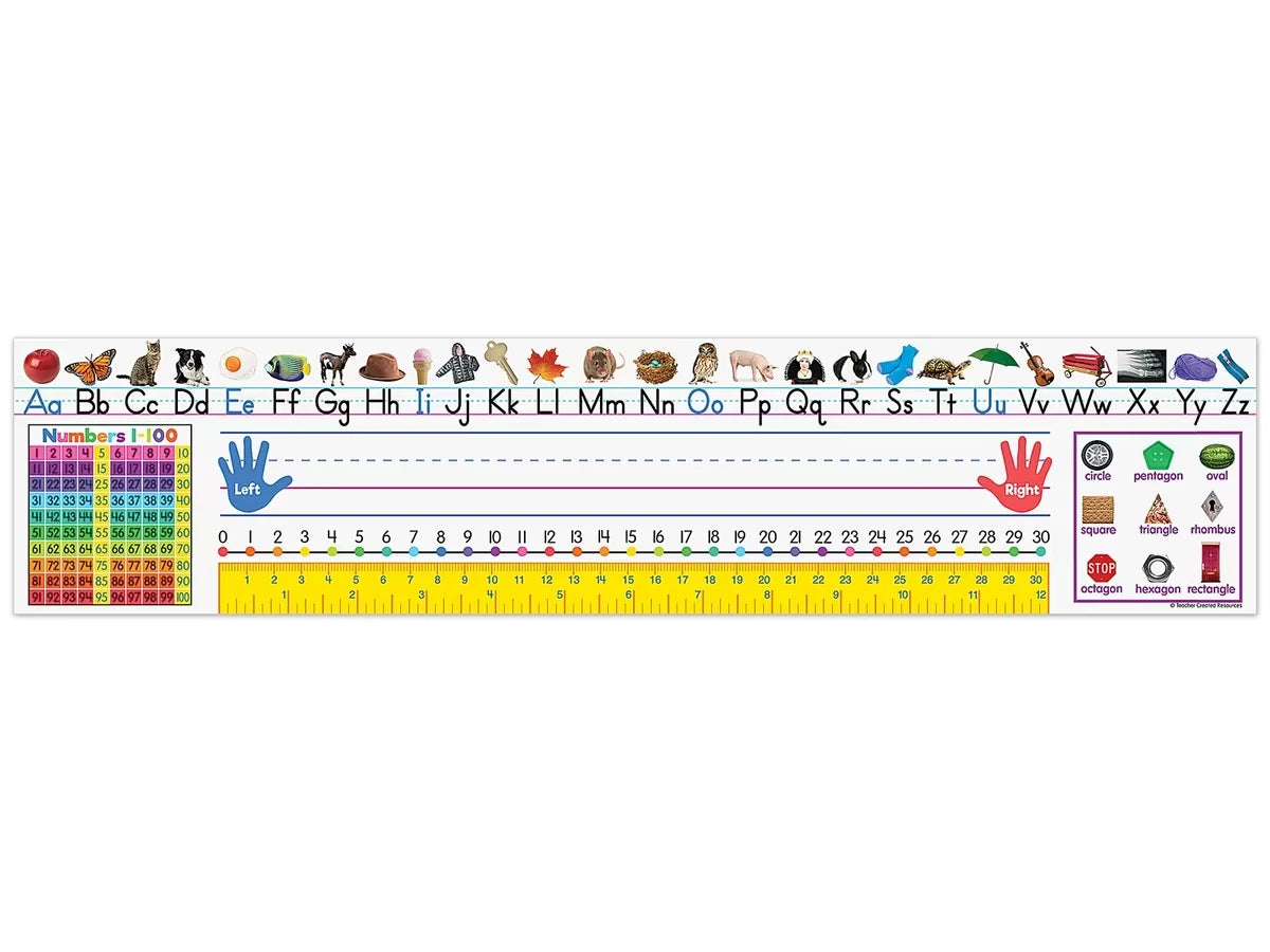 Colorful Traditional Print Nameplates - US 9062